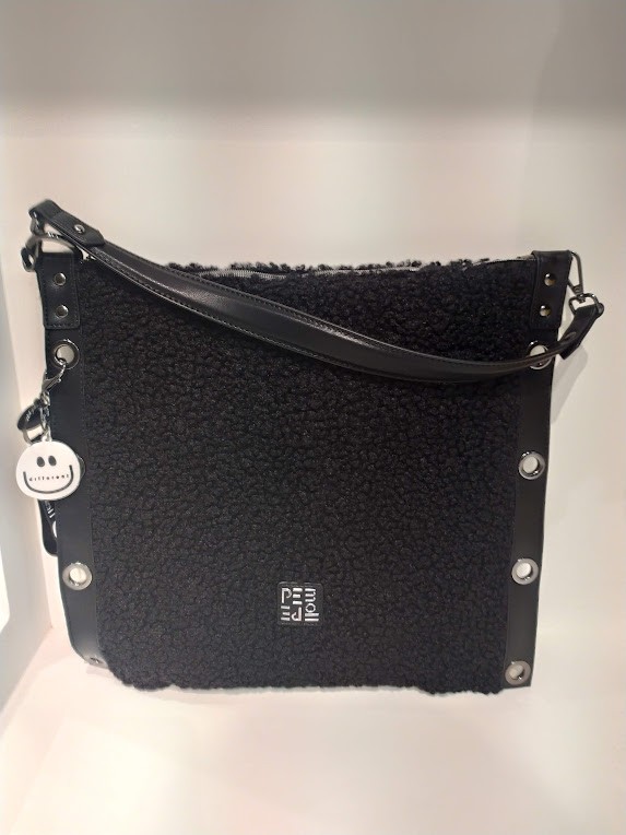 bolso mutton black kid black pepe moll bolso mutton black kid black pepe moll